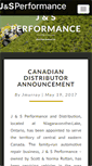 Mobile Screenshot of j-sperformance.com